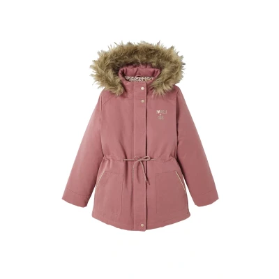 Abbildung von Vertbaudet 3 in 1 Parka mit Kapuze für Mädchen, Purple Dark, 10 Jahre
