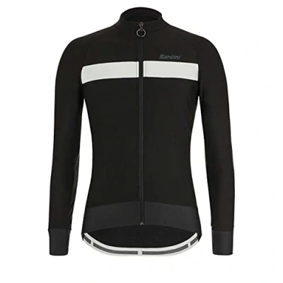 Abbildung von Santini Herren Adapt Maglia Manica Lunga Winter Langarmshirt, nebi, XS
