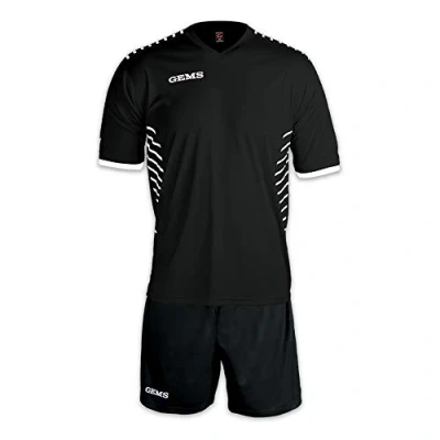 Abbildung von Gems Jungen Chelsea Fußball Kit, Schwarz Weiss, YYS