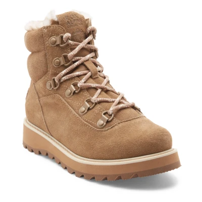 Abbildung von Roxy Bradie Ankle Boot, Damen, Größe: 36, Tan Veloursleder