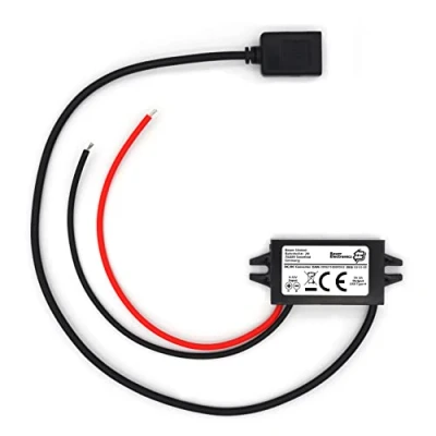 Abbildung von Bauer Electronics Spannungswandler 12V USB, auf 5V, 24V zu 5V USB