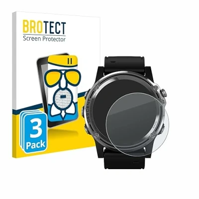 Abbildung von BROTECT Entspiegelungs Schutzglas für Garmin Descent Mk1 (3 Stück) Schutz Folie Panzerfolie Glas Matt [Extrem Kratzfest 9H, Anti Reflex]