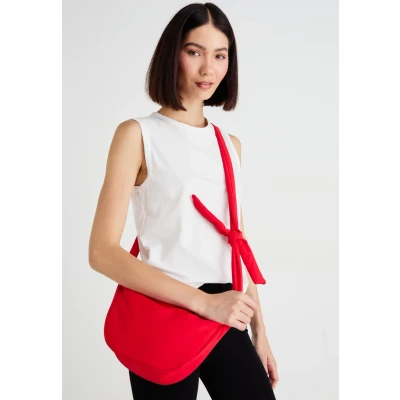 Abbildung von Pieces Pcamanda KNOT Bumbag Umhängetasche, Damen, Größe: One Size, Goji berry
