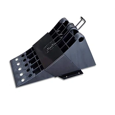 Abbildung von LKW! Unterlegkeil schwarz G53g + Kasten Halter schwarz/Hemmschuh Radkeil 6,5 to Anhänger Trecker