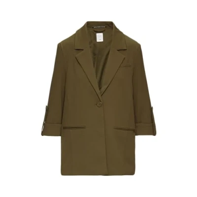 Abbildung von QS MIT 3/4ÄRMELN Blazer, Damen, Größe: 34, Olivgrün
