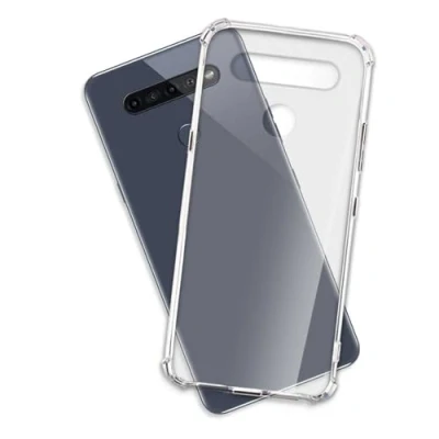 Abbildung von mtb more energy® Case Soft Armor kompatibel mit LG K51S (LM K510, 6.55&#039;&#039;) Anti Shock Verstärkung 1,5mm TPU Schutz Hülle Cover Tasche Handyhülle