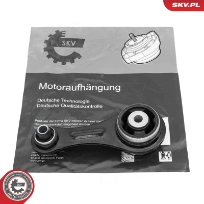 Abbildung von ESEN SKV 75SKV134 Motorlager hinten Gummimetalllager Gummi 162mm 45mm RENAULT: CLIO 2, Kangoo I, I Rapid