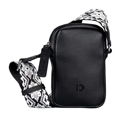 Abbildung von Denim TOM TAILOR, ROSALIE, Damen, Handytasche, one size, Schwarz