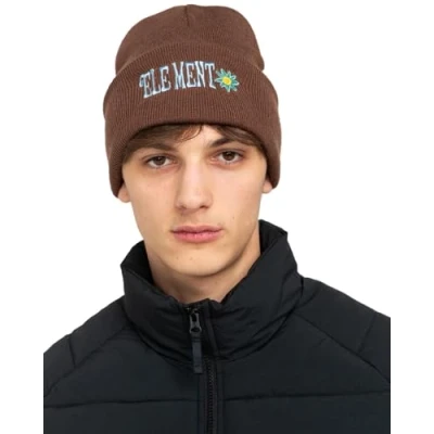 Abbildung von Element DUSK Pattern Mütze, Herren, Größe: XS/S, Chestnut