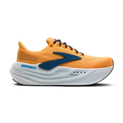 Abbildung von Brooks Glycerin MAX Laufschuh Straße, Herren, Größe: 48.5, Blazing orange blue white Schuhe