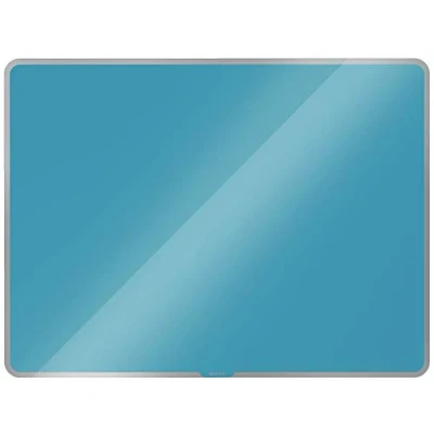 Abbildung von Leitz magnetisches Whiteboard aus Glas, 800 x 600, Sanftes Blau, Cosy Serie, 70430061