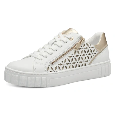 Abbildung von Marco Tozzi Sneaker low, Damen, Größe: 39, White comb Schuhe