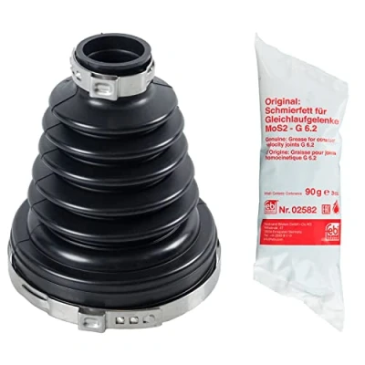 Abbildung von FEBI BILSTEIN 173236 Achsmanschette Vorderachse, getriebeseitig Thermoplast FORD: FIESTA 6, 7, 6 Van