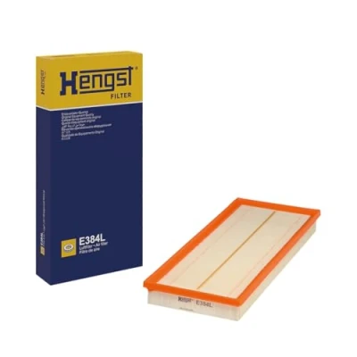 Abbildung von HENGST FILTER E384L Luftfilter 41 166 394 Filtereinsatz BMW: 3 Limousine, Compact, Touring