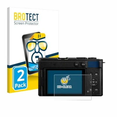 Abbildung von BROTECT (2 Stück Schutzfolie für Panasonic Lumix DC S9 Displayschutz Folie Ultra Klar