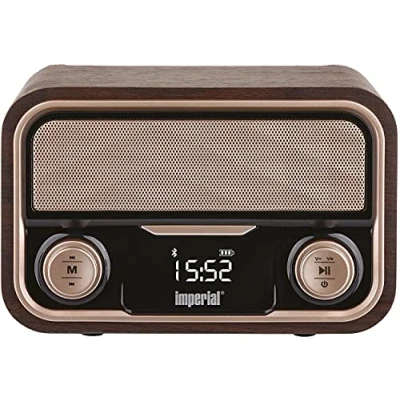 Abbildung von Imperial Nostalgie Stereo Lautsprecher/Radio BEATSMAN Retro, UKW, Bluetooth, Akku