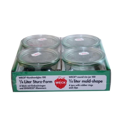 Abbildung von Weck 4er Set Sturzglas 250 ml
