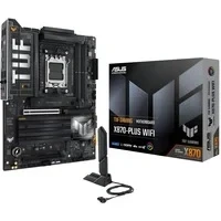Abbildung von ASUS TUF Gaming X870 PLUS WiFi Mainboard Sockel AM5 (AMD, ATX, PCIe 5.0, DDR5, 16+2+1 Power Stages, 4X M.2, 7, 2,5Gb Ethernet, USB4, HDMI)
