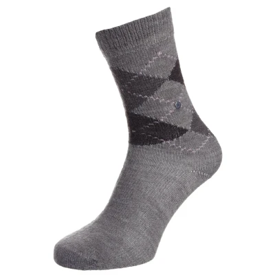 Abbildung von Burlington Damen Socken Whitby W SO weich und warm gemustert 1 Paar, Braun (Nutmeg Melange 5413), 36 41