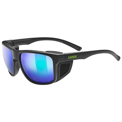 Abbildung von Uvex sportstyle 312 CV Sportbrille für Damen und Herren konstraststeigernd beschlagfreies Sichtfeld black matt/green one size