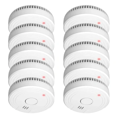 Abbildung von Elro FS1801 Rauchmelder (10teiliges Set mit 1 Jahres Batterie, leichte Installation)