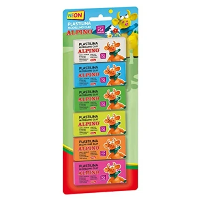 Abbildung von Alpino dp000936 Blister 6 Stück Knete