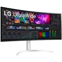 Abbildung von LG 5K UltraWide Curved Monitor 40WP95X W 94,7 cm 39,7 Zoll, 5120 x 2160, Nano IPS, HDR 10, Thunderbolt 4, Silber