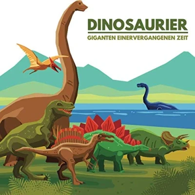 Abbildung von Dinosaurier: 50 einzigartige Dinosaurier Ausmalbilder für Kinder ab 6 Jahren zu Hause oder den Kindergarten. Als Kopiervorlage PädagogInnen geeignet.