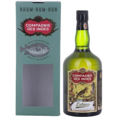 Abbildung von Compagnie des Indes Latino Rum 5 ans 40% Vol. 0,7l in Geschenkbox