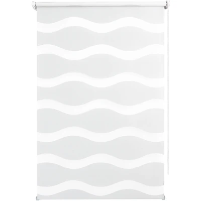 Abbildung von Good Life Doppelrollo &quot;WAVE&quot;, Lichtschutz, ohne Bohren