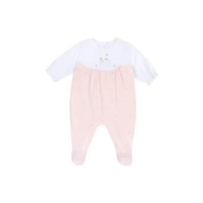 Abbildung von Chicco LEG AND BACK Opening Strampler für Kinder, Größe: 72, Pink