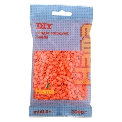 Abbildung von Hama Bügelperlen 1000 Midi Apricot