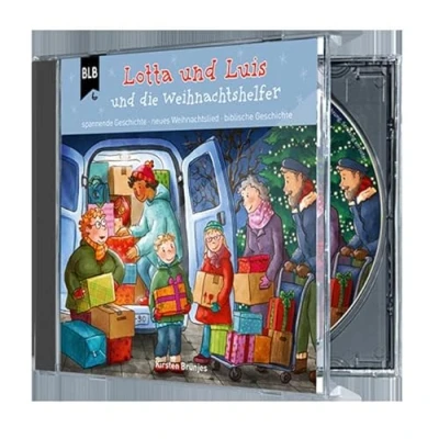 Abbildung von Lotta und Luis die Weihnachtshelfer