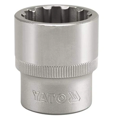 Abbildung von YATO YT 1468 Steckschlüsseleinsatz 3121 16 Chrom Vanadium Stahl