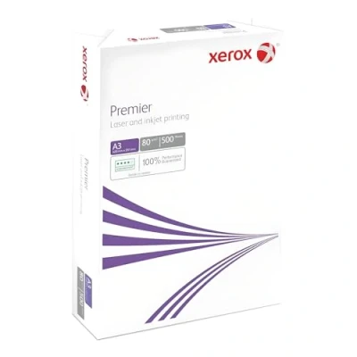 Abbildung von 1 Packung Papier für A3 Drucker XEROX 500 Blatt 80 g weiß Mehrzweckpapier Laserdrucker, Tintenstrahldrucker und Kopierer