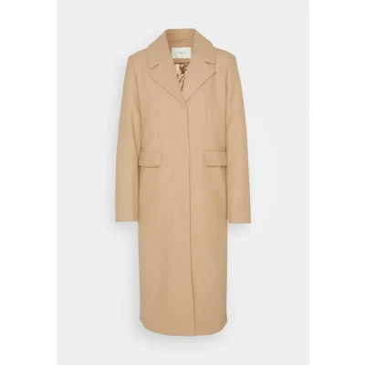Abbildung von YAS Yaslima COAT Klassischer Mantel, Damen, Größe: XL, Beige
