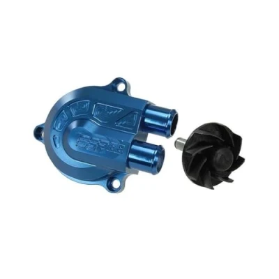 Abbildung von Wasserpumpe STAGE6 SSP blau für MOTOWELL Crogen RS 50cc, Magnet, SACHS Speedjet, YAMAHA Aerox