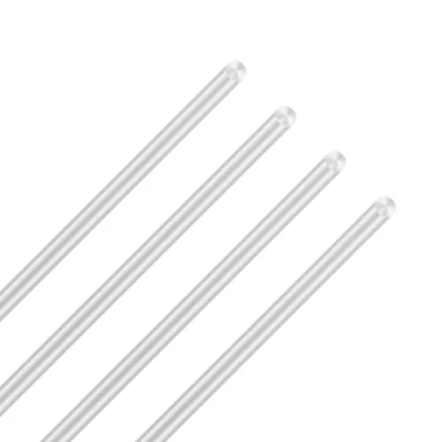 Abbildung von LAVMHAB 6063 Aluminium Rundstab 5mm x 300mm, solide runde Schäfte Stäbe für DIY Bastelmodelle (4 Stück)