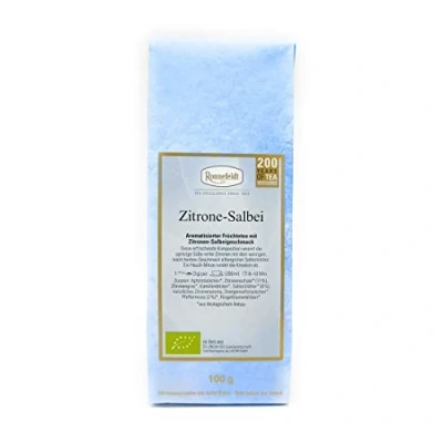 Abbildung von Ronnefeldt Zitrone Salbei Aromatisierter Früchtetee 100g, Menge:2 Stück