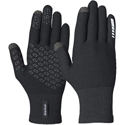 Abbildung von GripGrab Primavera 2 Merino Fahrradhandschuhe Thermo Touchscreen Langfinger Frühling Herbst Winter Übergangshandschuhe