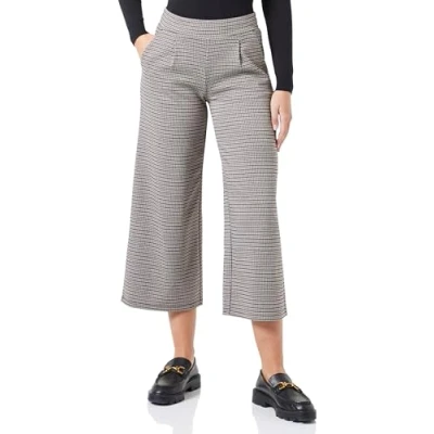 Abbildung von ICHI Ihkate Cameleon WIDE Stoffhose, Damen, Größe: XL, Mottled beige