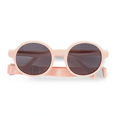 Abbildung von Original Dooky Fiji runde Sonnenbrille für Mädchen und Jungen, geeignet Kleinkinder Babys, UV A &amp; B Schutz, bruchsicheres Glas mit einstellbarem abnehmbarem Band), rosa