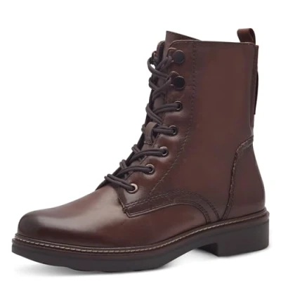 Abbildung von Tamaris Comfort Schnürstiefelette, Damen, Größe: 37, Chestnut Schuhe