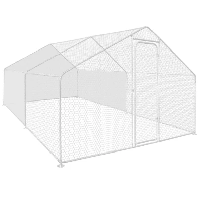Abbildung von IDMarket Abdeckplanen, wasserfest, 1 hinten + 2 Seiten, 150 g, für Hühnerstall