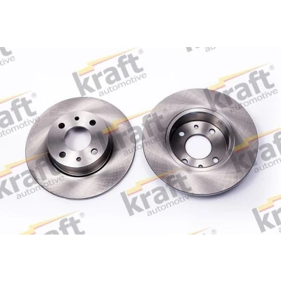 Abbildung von KRAFT 6053000 Bremsscheibe 251, 251,5 10,0 4 voll FIAT: BRAVO 2, Stilo Schrägheck, Multi Wagon, LANCIA: DELTA 3, Lybra Kombi, Limousine