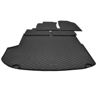 Abbildung von Mattenprofis Gummimatten + Gummi Kofferraumwanne Set kompatibel mit Kia Proceed Subwoofer ab Bj.2018 GKK