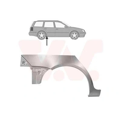 Abbildung von VAN WEZEL 5898148 Radlauf hinten rechts VOLKSWAGEN: Golf 5 Variant