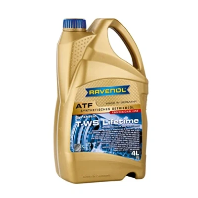Abbildung von RAVENOL ATF T WS Lifetime 1211106 004 01 999 Automatikgetriebeöl 4 Rot TOYOTA: Auris Schrägheck, RAV4 IV SUV, Kombi, VOLKSWAGEN: Touareg II