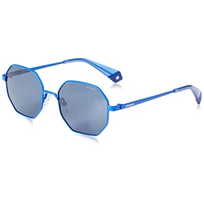Abbildung von Polaroid Unisex PLD 6067/S Sonnenbrille, Blue, 53