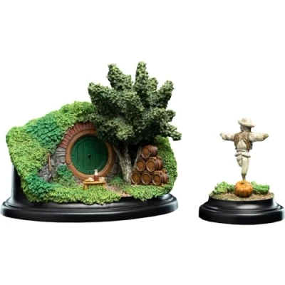 Abbildung von Weta Workshop Der Hobbit: Eine unerwartete Reise Diorama Hobbit Hole 15 Gardens Smial 14,5 x 8 cm